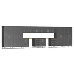 Ulti-MATE Garage Cabinets 16-Piece Set-UG22162G-Graphite Grey-Garage Giant 