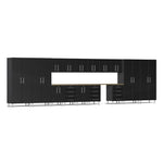 Ulti-MATE Garage Cabinets 17-Piece Set-UG22172B-Midnight Black-Garage Giant 