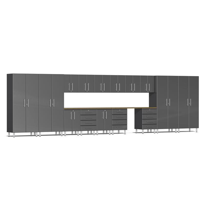 Ulti-MATE Garage Cabinets 17-Piece Set-UG22172G-Graphite Grey-Garage Giant