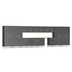Ulti-MATE Garage Cabinets 17-Piece Set-UG22172G-Graphite Grey-Garage Giant 