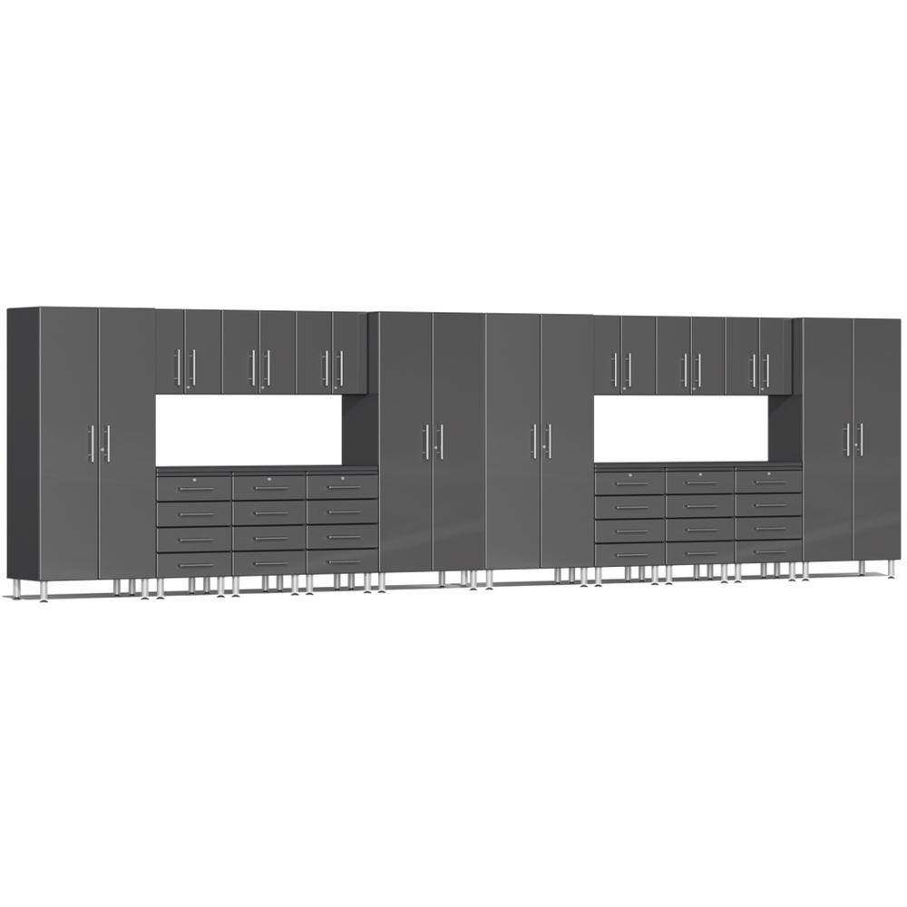 Ulti-MATE Garage Cabinets 18-Piece Set-UG22181G-Graphite Grey-Garage Giant