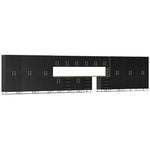 Ulti-MATE Garage Cabinets 19-Piece Super-Set-UG22192B-Midnight Black-Garage Giant 