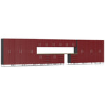 Ulti-MATE Garage Cabinets 19-Piece Super-Set-UG22192R-Ruby Red-Garage Giant 