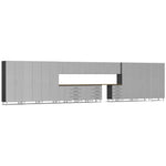 Ulti-MATE Garage Cabinets 19-Piece Super-Set-UG22192S-Stardust Silver-Garage Giant 