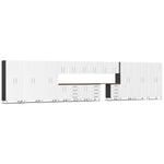 Ulti-MATE Garage Cabinets 19-Piece Super-Set-UG22192W-Starfire White-Garage Giant 