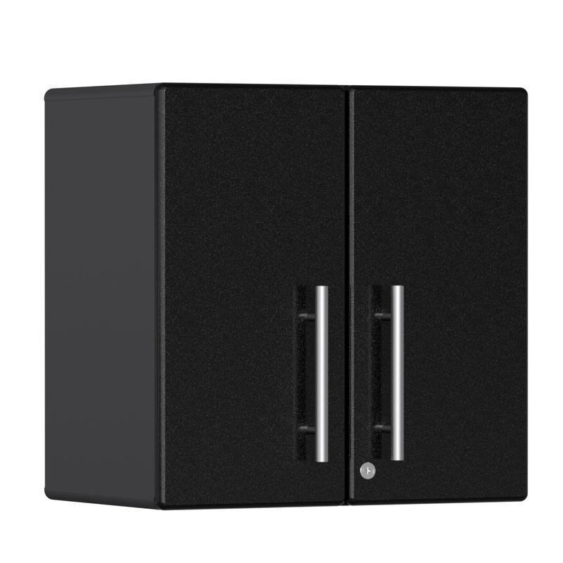 Ulti-MATE Garage Cabinets 2-Door Wall Cabinet-UG21009B-Midnight Black-Garage Giant