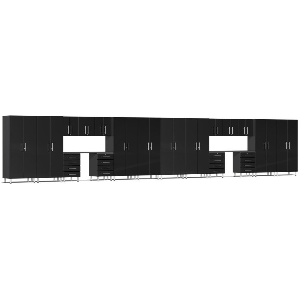 Ulti-MATE Garage Cabinets 20-Piece Set-UG22201B-Midnight Black-Garage Giant