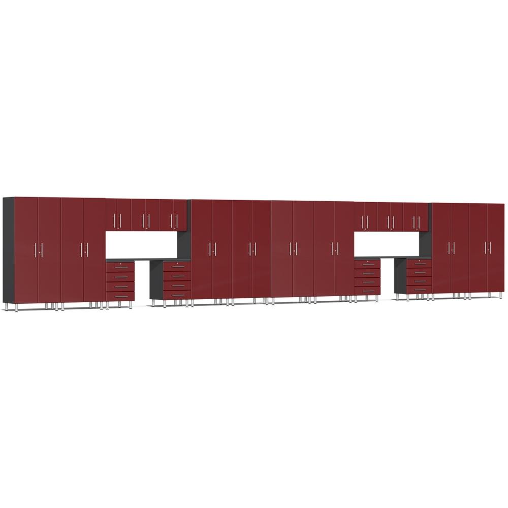 Ulti-MATE Garage Cabinets 20-Piece Set-UG22201R-Ruby Red-Garage Giant