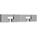 Ulti-MATE Garage Cabinets 20-Piece Set-UG22201S-Stardust Silver-Garage Giant 