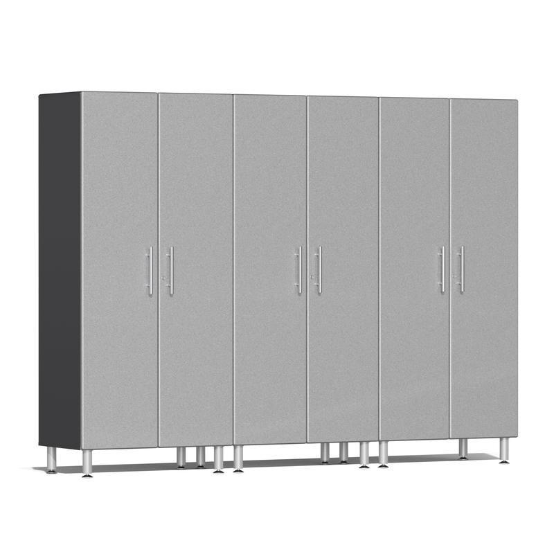 Ulti-MATE Garage Cabinets Tall Cabinets 3-Piece-UG22630S-Stardust Silver-Garage Giant