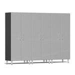 Ulti-MATE Garage Cabinets Tall Cabinets 3-Piece-UG22630S-Stardust Silver-Garage Giant 