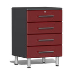 Ulti-MATE Garage Cabinets 4-Drawer Base Cabinet-UG21004R-Ruby Red-Garage Giant 