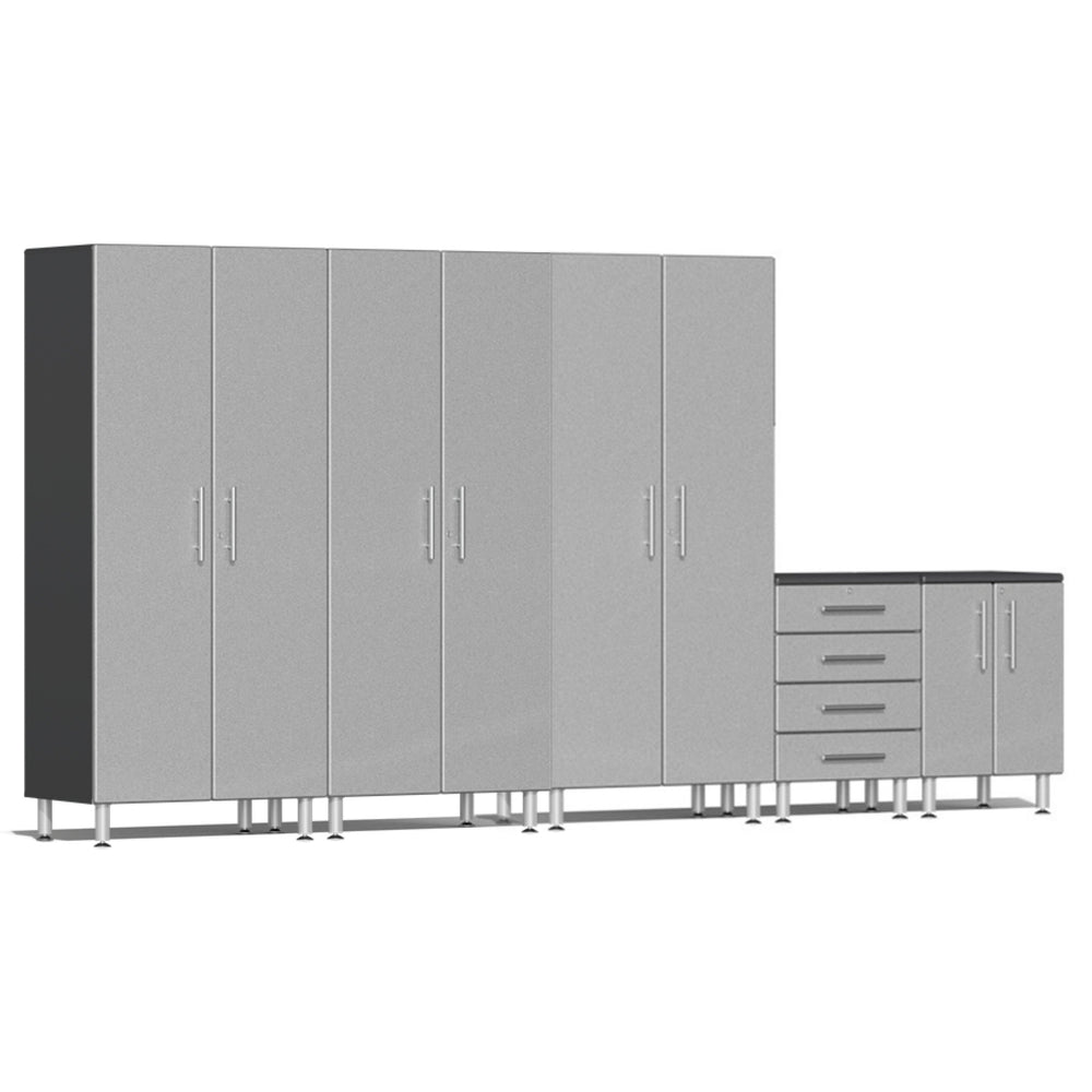 Ulti-MATE Garage Cabinets 5-Piece Set With 3X Tall Cabinets-UG27050S-Stardust Silver-Garage Giant