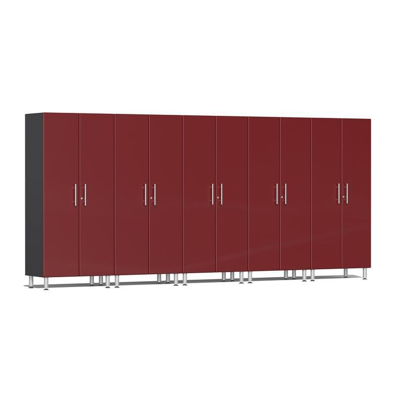 Ulti-MATE Garage Cabinets Tall Cabinets 5-Piece-UG22650R-Ruby Red-Garage Giant