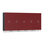Ulti-MATE Garage Cabinets Tall Cabinets 5-Piece-UG22650R-Ruby Red-Garage Giant 