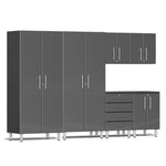 Ulti-MATE Garage Cabinets 6-Piece Set With 2X Tall Cabinets-UG23060G-Graphite Grey-Garage Giant 