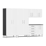 Ulti-MATE Garage Cabinets 6-Piece Set With 2X Tall Cabinets-UG23060W-Starfire White-Garage Giant 