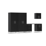 Ulti-MATE Garage Cabinets 6-Piece Workbench Set-UG27061B-Midnight Black-Garage Giant 