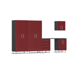 Ulti-MATE Garage Cabinets 6-Piece Workbench Set-UG27061R-Ruby Red-Garage Giant 