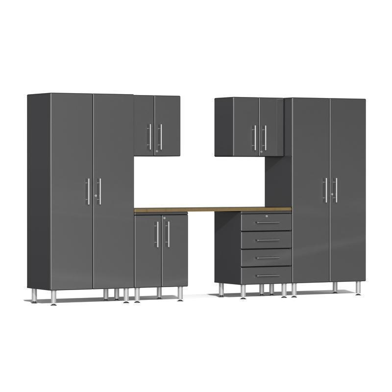 Ulti-MATE Garage Cabinets 7-Piece Set-UG24072G-Graphite Grey-Garage Giant