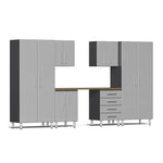Ulti-MATE Garage Cabinets 7-Piece Set-UG24072G-Graphite Grey-Garage Giant 