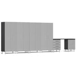 Ulti-MATE Garage Cabinets 7-Piece Set With 4X Tall Cabinets-UG27071S-Stardust Silver-Garage Giant 