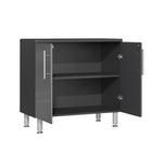 Ulti-MATE Garage Cabinets 7-Piece Set With Extra-Wide Base/Garage Wall Cabinets-UG26072G-Graphite Grey-Garage Giant 