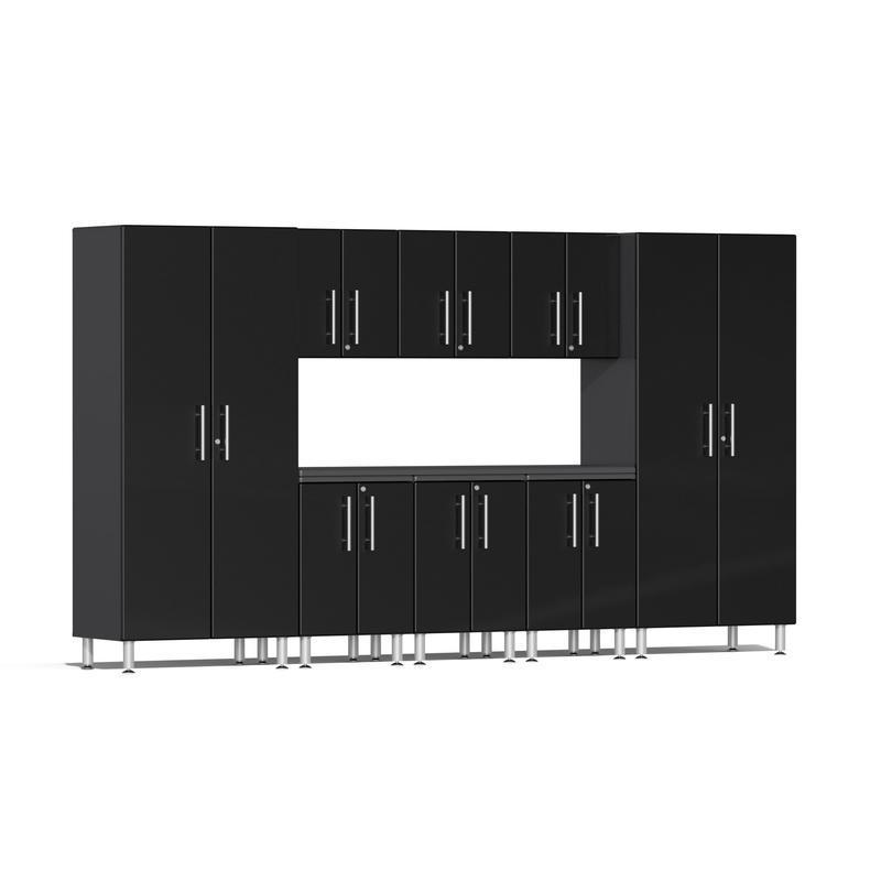 Ulti-MATE Garage Cabinets 9-Piece Set-UG23091B-Midnight Black-Garage Giant