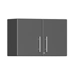 Ulti-MATE Garage Cabinets Extra-Wide 2-Door Partitioned Wall Cabinet-UG21008G-Graphite Grey-Garage Giant 