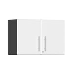 Ulti-MATE Garage Cabinets Extra-Wide 2-Door Partitioned Wall Cabinet-UG21008W-Starfire White-Garage Giant 